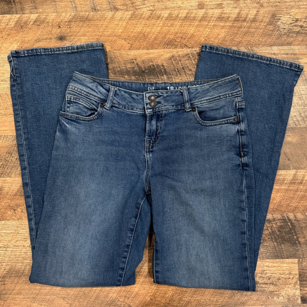 GAP Teen Girl Mid Rise Blue Bootcut